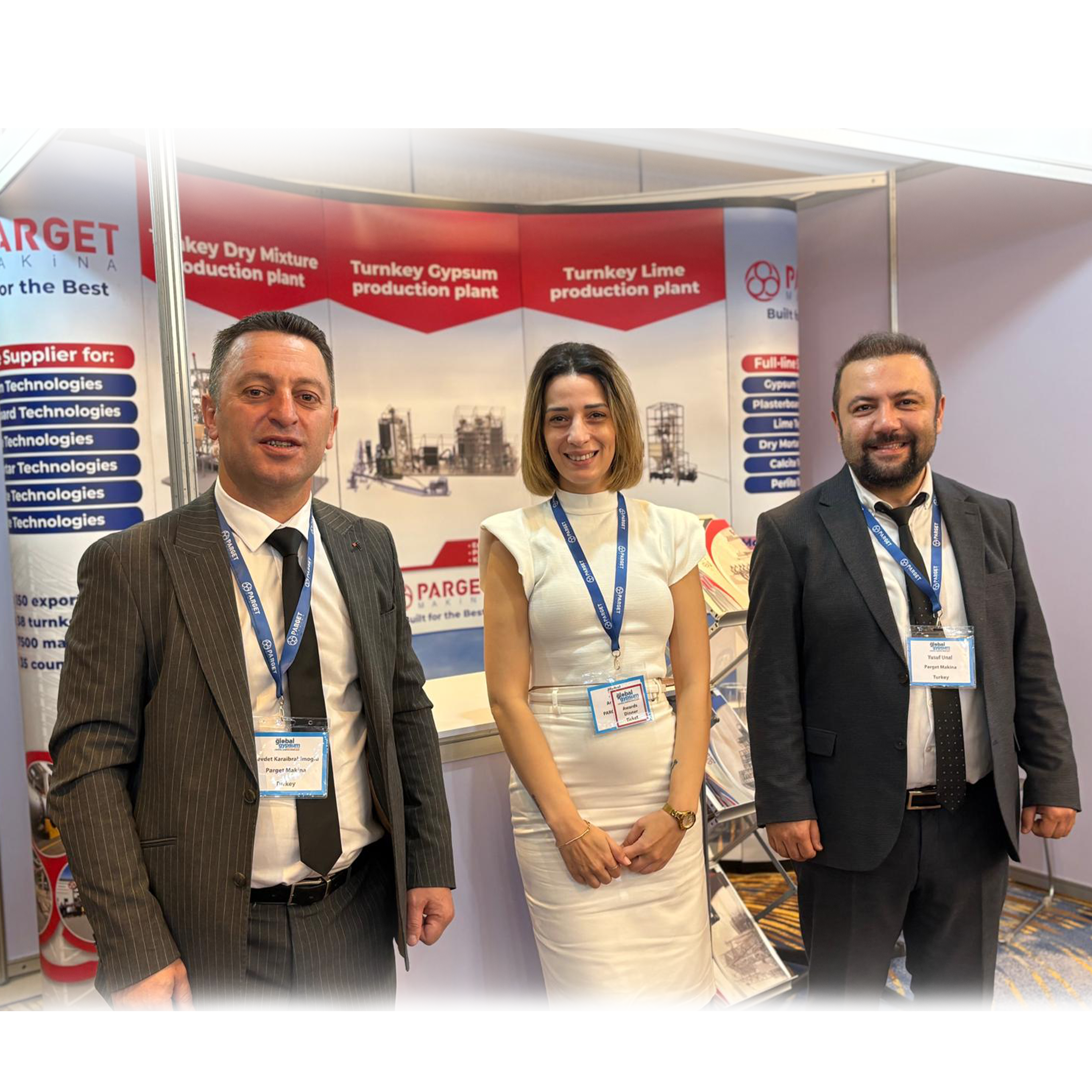 Parget Makina, Global Gypsum Konferans ve Fuarında